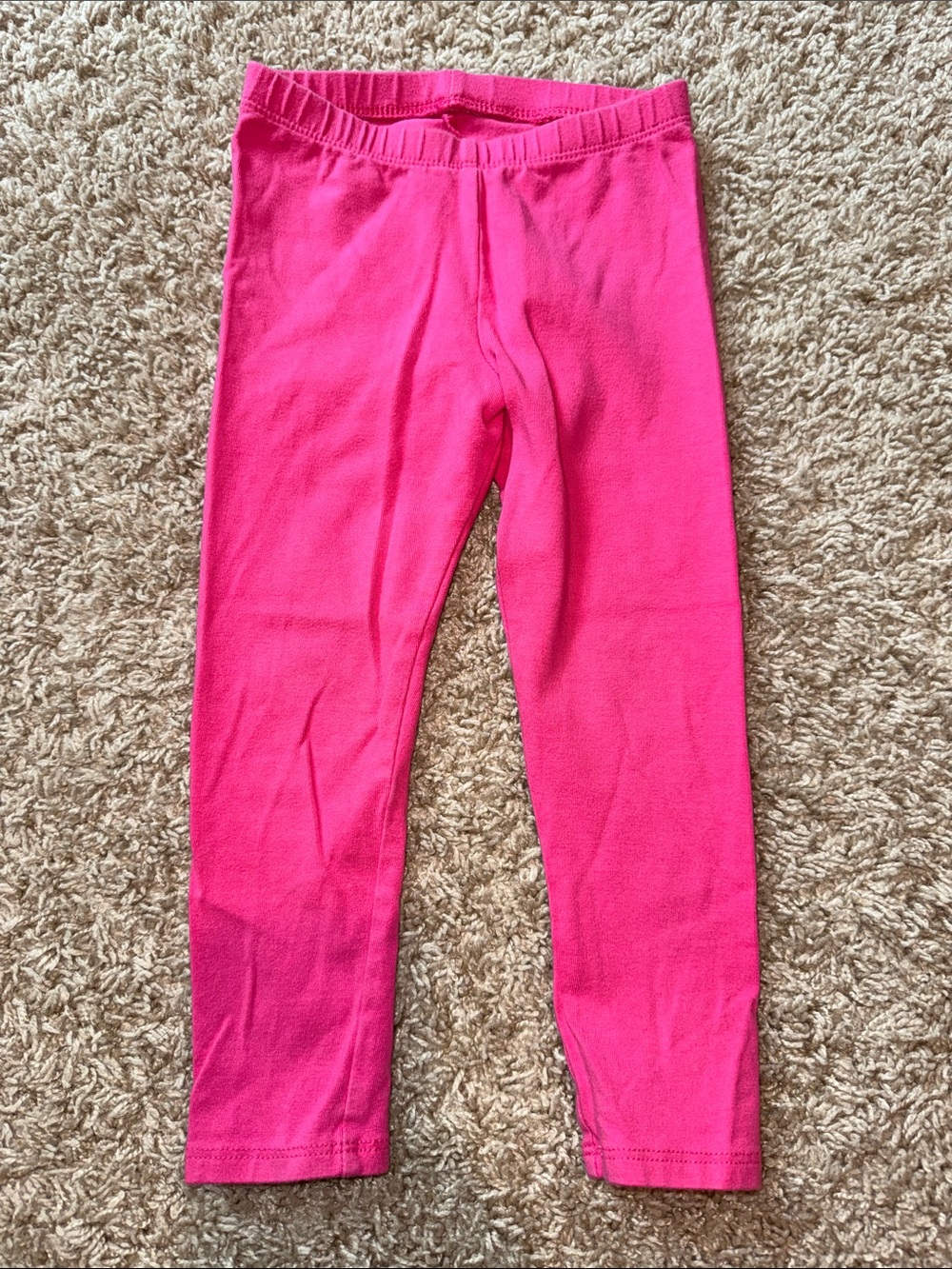 Cat & Jack Hot Pink Girls' Stretch Leggings